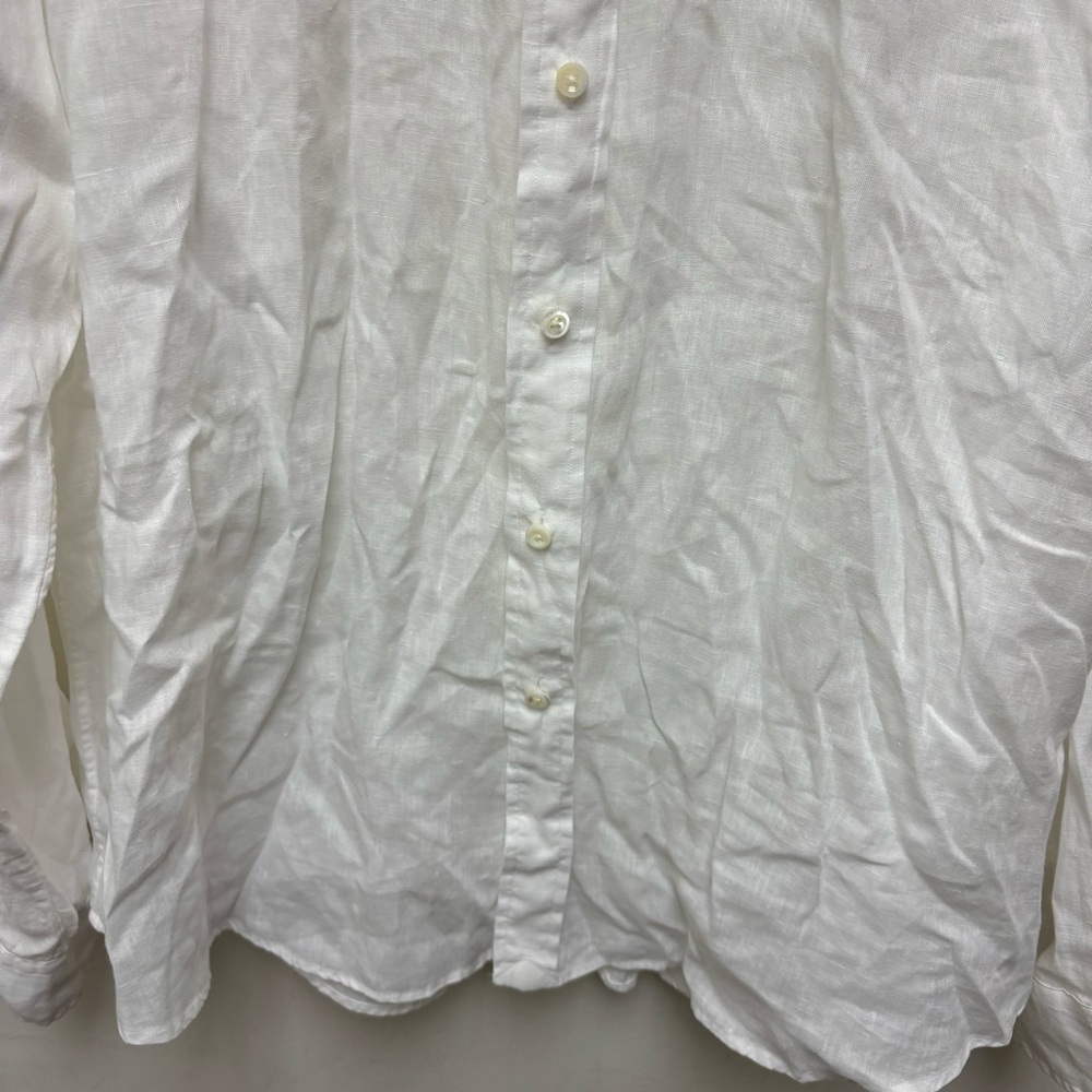 Polo Ralph Lauren Luxury Linen Button Down Shirt - Picture 9 of 11